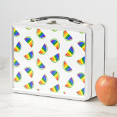 Lunch Box Motif Rainbow Watermelon (En situation)