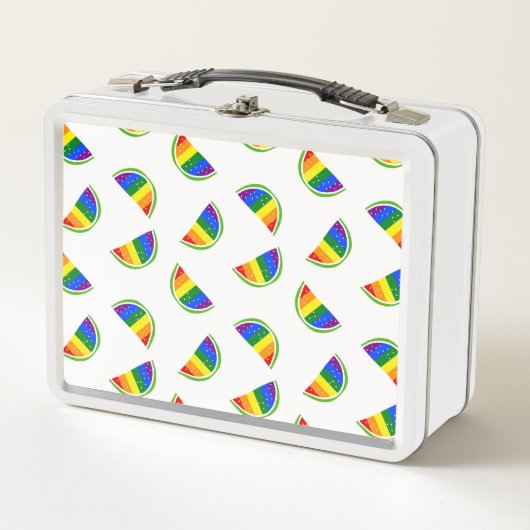 Lunch Box Motif Rainbow Watermelon (Devant)
