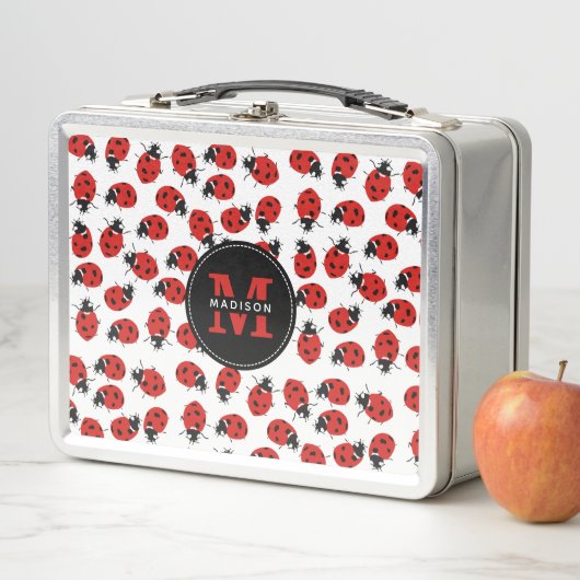 Lunch Box Motif Red Ladybug (En situation)