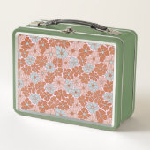 Lunch Box Motif sans couture rétro (Devant)