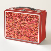 Motif scandinave abstrait vêtu à l'ombre rouge