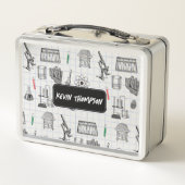 Lunch Box Motif scientifique spécialisé en chimie scientifiq (Dos)