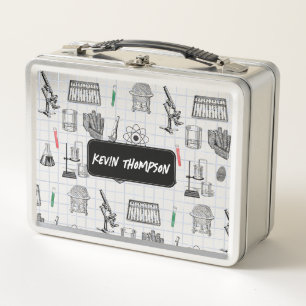 Lunch Box Motif scientifique spécialisé en chimie scientifiq