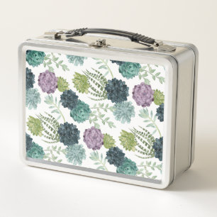 Lunch Box Motif succulent de collection de bonheur de plante