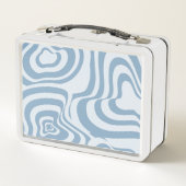 Lunch Box Motif Super Y2K rétro bleu (Dos)