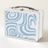 Lunch Box Motif Super Y2K rétro bleu (Devant)