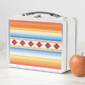 Lunch Box Motif traditionnel de couverture de Serape de (En situation)