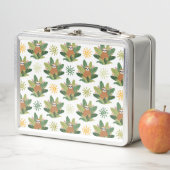 Lunch Box Motif tropical de paresse (En situation)
