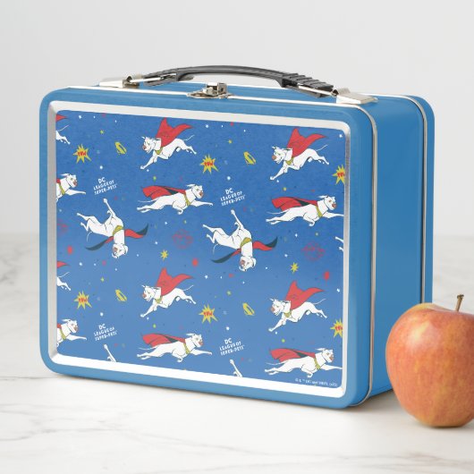 Lunch Box Motif volant Krypto (En situation)