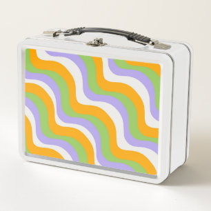 Lunch Box Motif Y2k Abstrait de la couche Super d'onde rétro