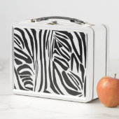 Lunch Box Motif zèbre (En situation)