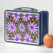 Lunch Box Motifs marguerite violet (En situation)