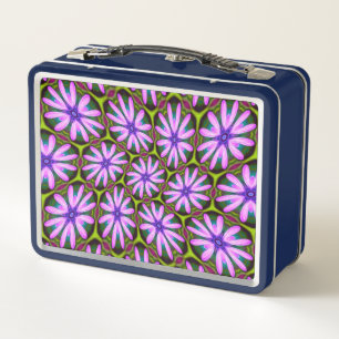 Lunch Box Motifs marguerite violet