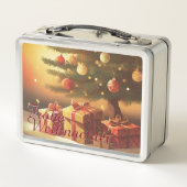 Lunch Box Motiv, mit Geschenken unterm Weihnachtsbaum 37016 (Dos)