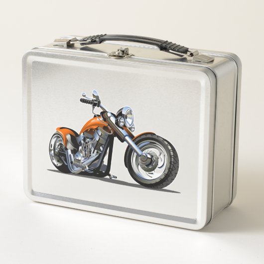 Lunch Box Moto caricature (Devant)