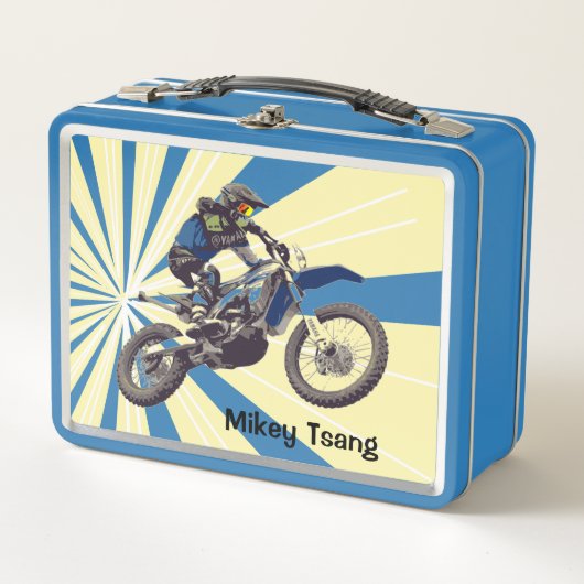 Lunch Box Motocross Rider (Devant)