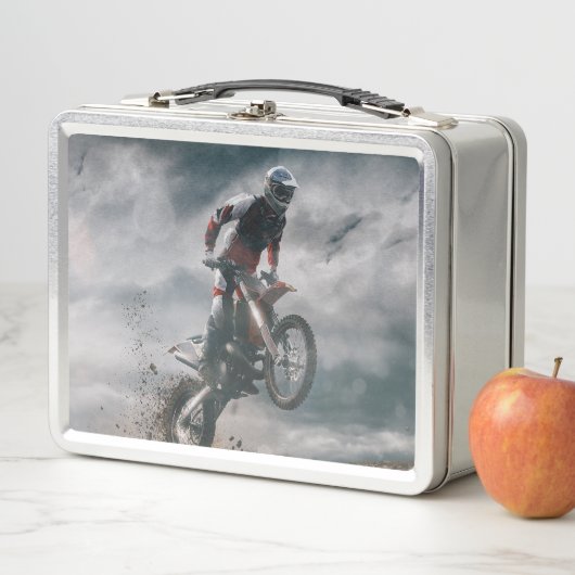 Lunch Box Motocross Rider (En situation)