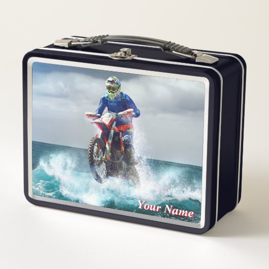 Lunch Box Motocross Surfing 1 Boîte à lunch (Devant)