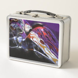 LUNCH BOX MOTOCYCLE CHOPPER TAIL D'UN DRAGON