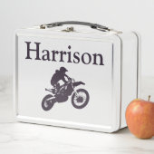 Lunch Box Motocyclette personnalisée (En situation)
