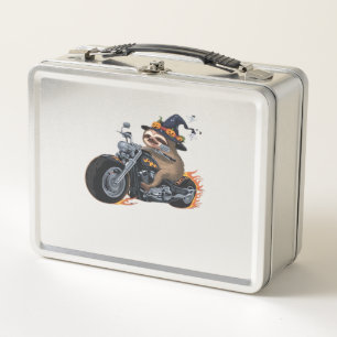 Lunch Box Motocyclisme de sloth effrayant Halloween Fun de m