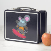Lunch Box Mouse as Snowboarder (En situation)
