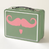 Lunch Box Moustache guidon personnalisable (Dos)