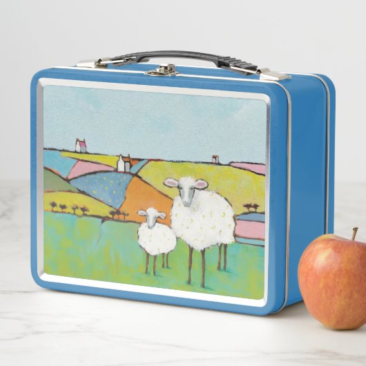 Lunch Box Moutons dans le pré (En situation)