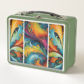 Lunch Box Multi-Abstrait (Devant)