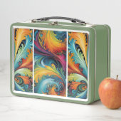 Lunch Box Multi-Abstrait (En situation)
