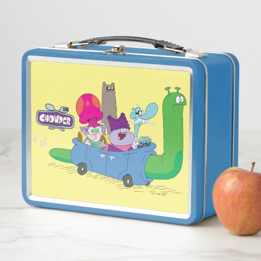 Lunch Box Mung, Chowder, Shnitzel & Truffes en voilier (En situation)