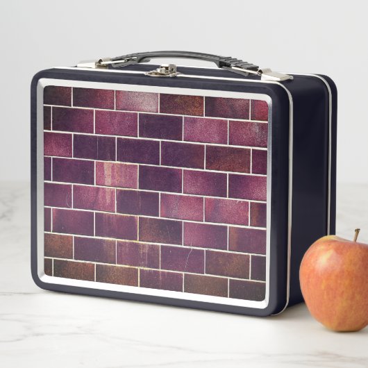 Lunch Box Mur en briques (En situation)