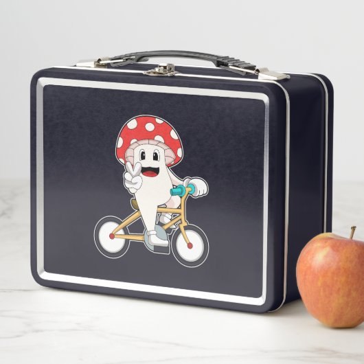 Lunch Box Mushroom with Bicycle.PNG (En situation)