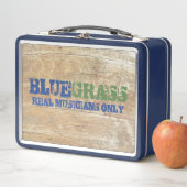 Lunch Box Musique Bluegrass Véritable Musiciens Seulement Su (En situation)