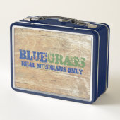 Lunch Box Musique Bluegrass Véritable Musiciens Seulement Su (Dos)