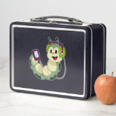 Lunch Box Musique casque Caterpillar (En situation)