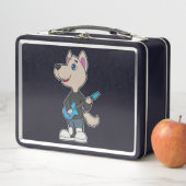 Lunch Box Musique de guitare musicienne de chien (En situation)