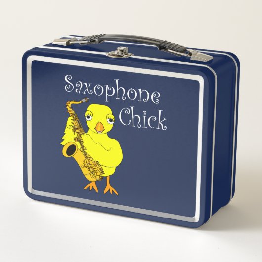 Lunch Box Musique de texte de sélection saxophone (Devant)