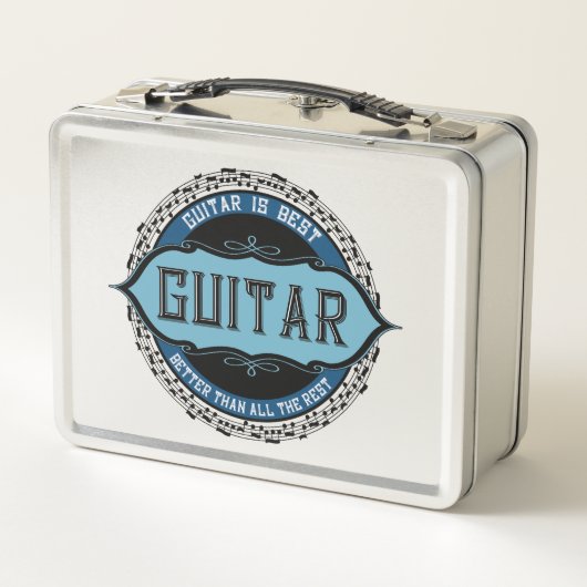 Lunch Box Musique guitare Cercle (Dos)