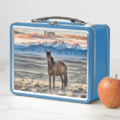Lunch Box Mustang sauvage enfant ou adulte (En situation)