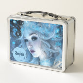 Lunch Box Mystical Ice Queen - Imaginaire Winter Goddess Art (Dos)