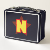 Lunch Box N - Initiale (Devant)