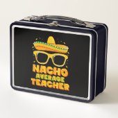 Lunch Box Nacho Moyenne Enseignant Cinco De Mayo Corresponda (Devant)
