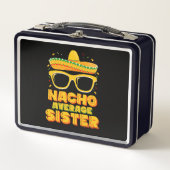 Lunch Box Nacho Moyenne Soeur Cinco De Mayo Famille Matching (Devant)
