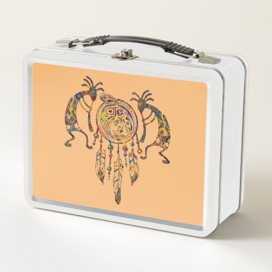 Lunch Box Native American Kokopelli (Devant)