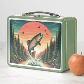 Lunch Box Nature extérieure de la truite (En situation)