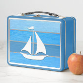 Lunch Box Nautical themed design (En situation)