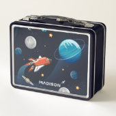 Lunch Box Navette spatiale dans la Galaxie (Dos)