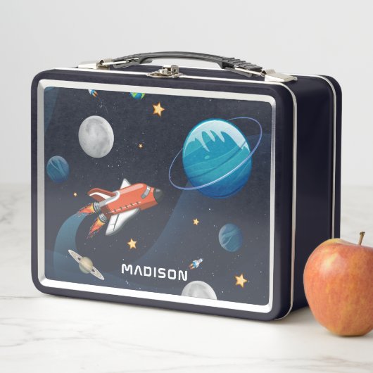 Lunch Box Navette spatiale dans la Galaxie (En situation)