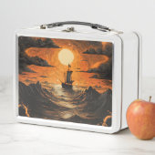 Lunch Box Navire naviguant la nuit (En situation)